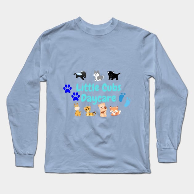 Little Cubs Daycare Long Sleeve T-Shirt by Sweet Alps Mates